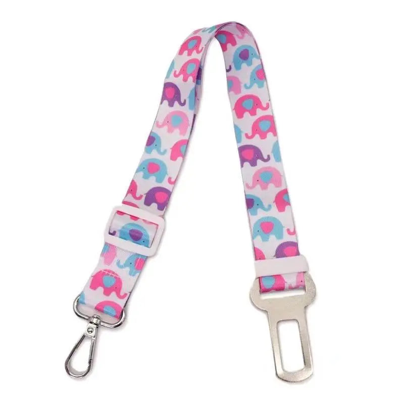 2025 New Adjustable Dog Seat Belt - 3 Piece Set, Universal Fit Pet Safety Car Harness for Small Dogs