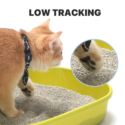 Neakasa Mineral Cat Litter 17.6Lbs / 8Kg - Natural Ingredients, Quick Clumping, Dust Free & Odor Control & Easy Scooping