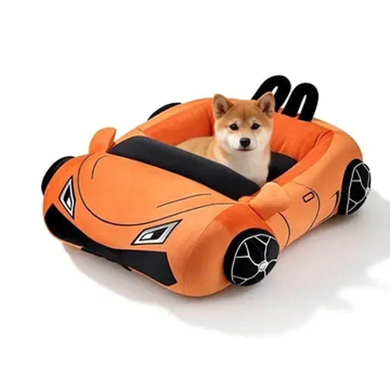 Washable Pet Bed for Small Dogs & Cats, Fluffy Plush Cuddly Calming Nest, Anti-Slip Non-Shedding Soft Sleeping Mat for Crate, Machine Washable Cozy Kitten Puppy Bed #Backtoschool