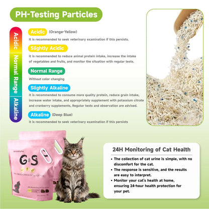 G&S Pet Tofu Mixed Cassava Cat Litter Kitty Litter Flushable Odor Control Quick Clumping Low Dust