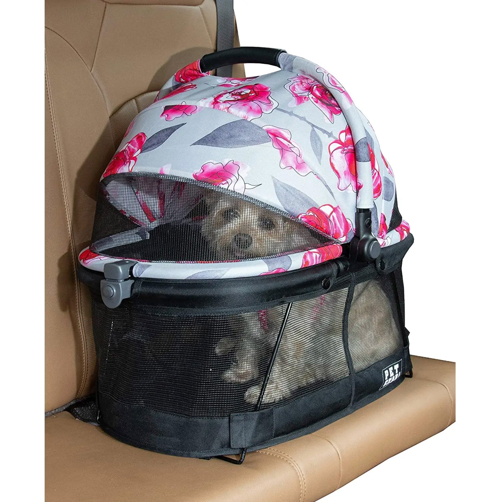 360-Degree View Pet Carrier - Black