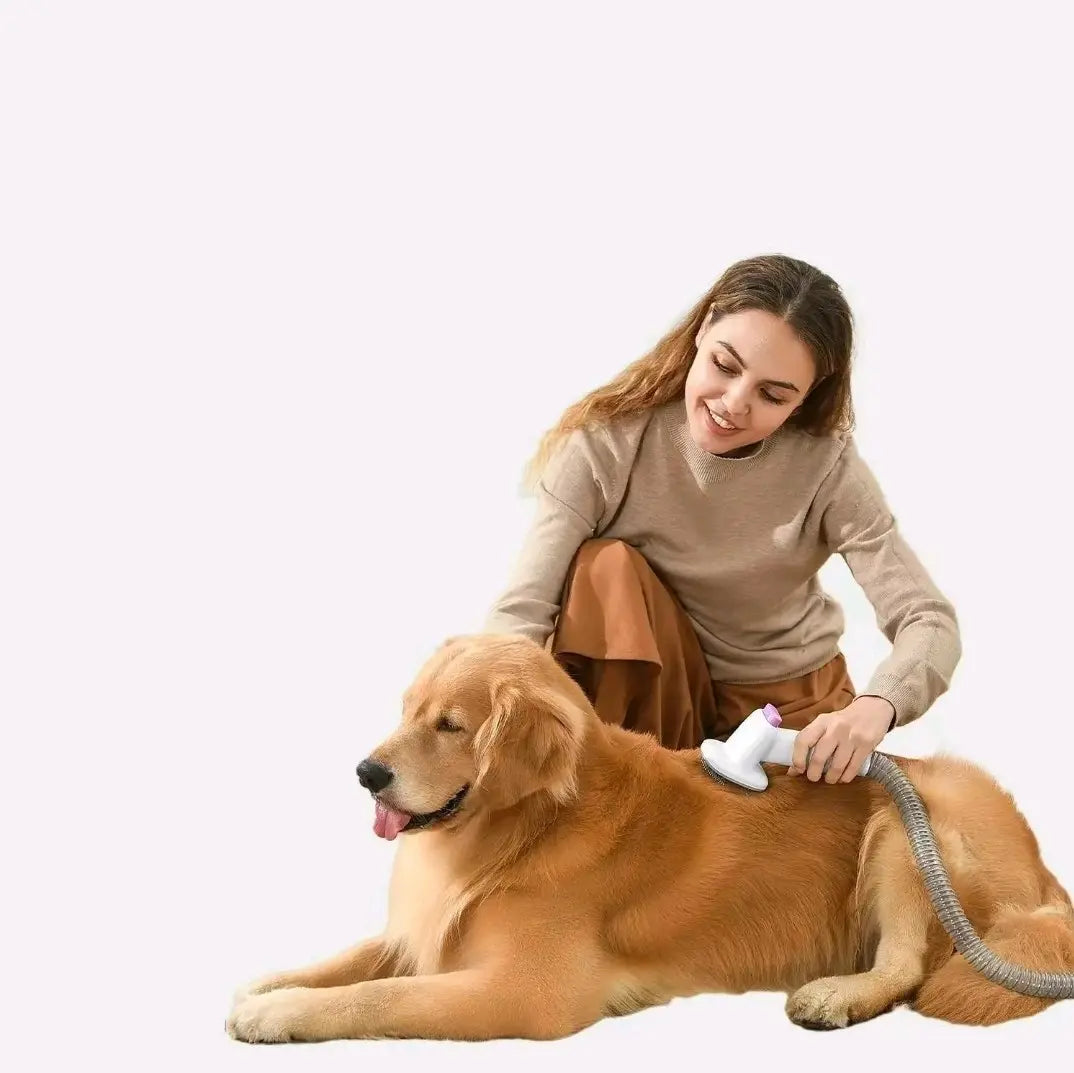 Geoorood Pet Grooming Vacuum Dog Vaccum Brush for Shedding Grooming Cat Hair Vaccum Groomer Cat Dog Hair Remover Grooming Kit All in One.