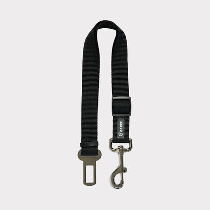 Pet Seat Belt Tether (Black) for Standard Automobile Buckles