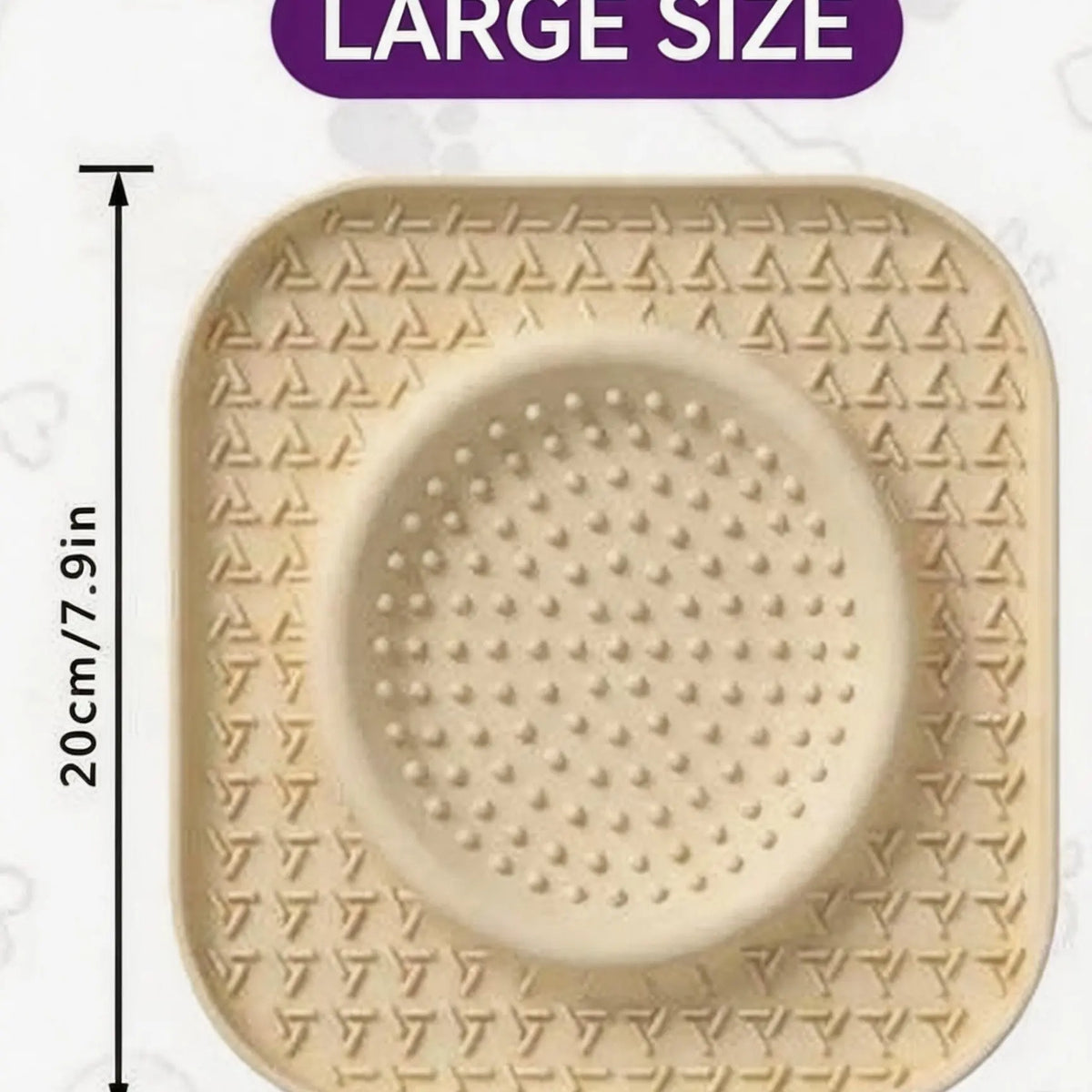 Food Grade Pet Slow Feeder Mat Silicone Non-Slip Pet Meal Pad Multi-Functional Slow Feeder Mat Pet Bowl Puppy