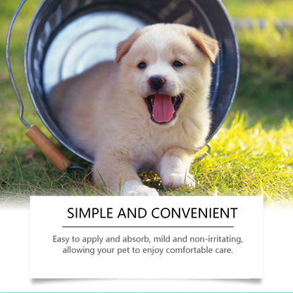 Pet Skin Ointment - Glycerin Base, Carbomer-Infused Dog & Cat Healthcare Cream for Deep Hydration, Itch Relief, Repair, Irritated Dry Areas, All Breeds, Easy to Use
