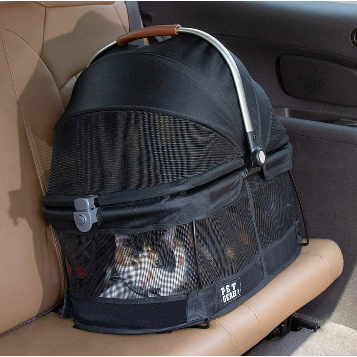 360-Degree View Pet Carrier - Black