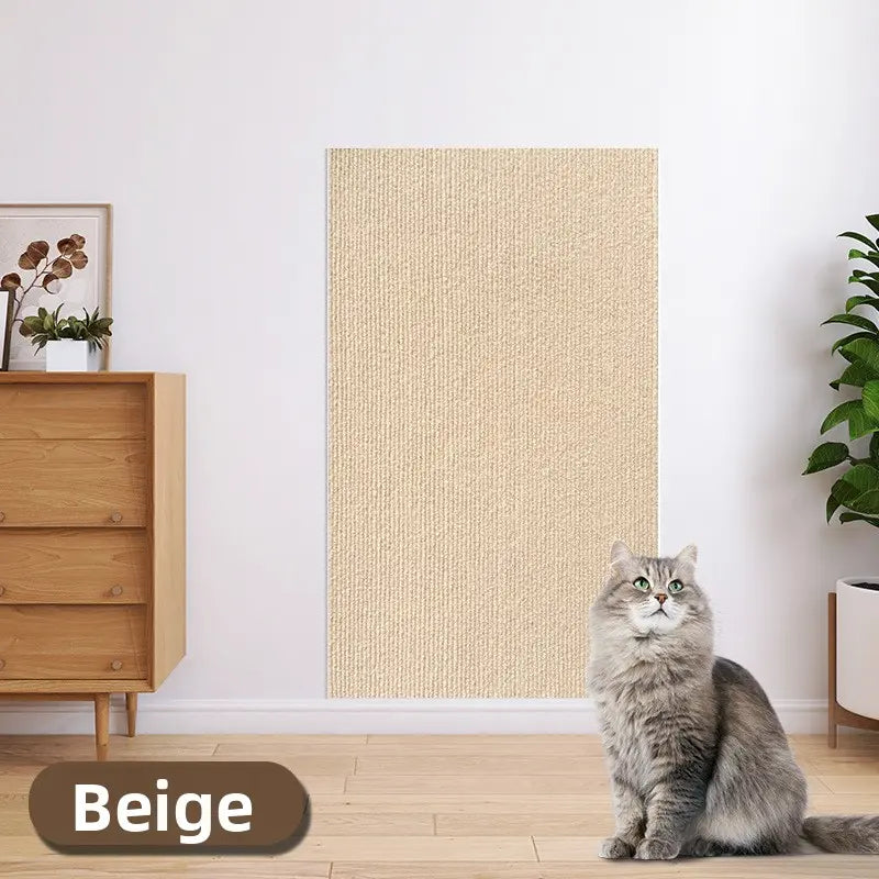 11.85In×39.3In Cat Scratch Protector for Home Furniture - Easy Installation Anti-Scratch Sticky Pad, Protects Leather Couch Arms & Corners, Iridescent Stained Glass Decorative Sticker Window Film, Sofa Arms,Sohochic
