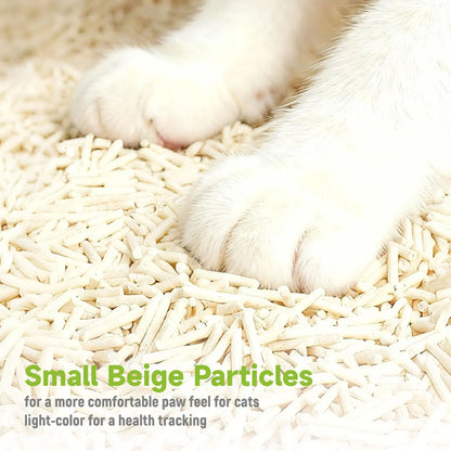 G&S Pet Tofu Mixed Cassava Cat Litter Kitty Litter Flushable Odor Control Quick Clumping Low Dust